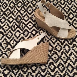 Dolce Vita Summer White Wedges